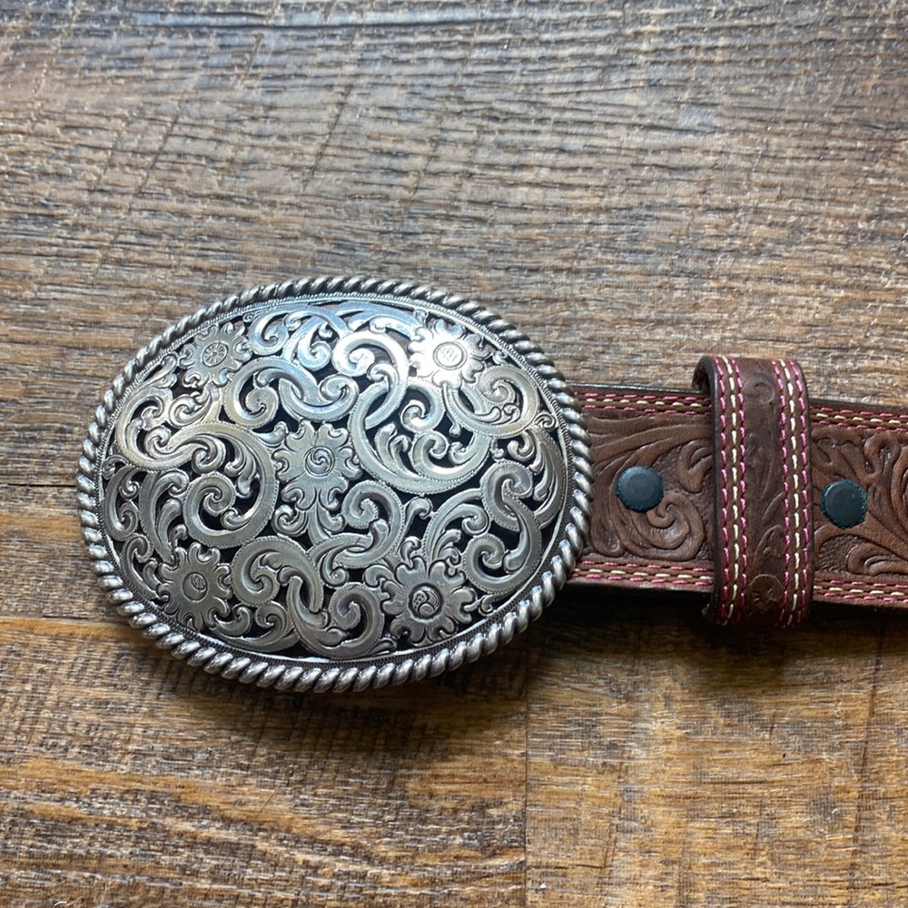 Brown Leather Belt